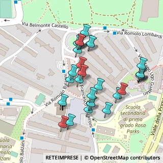 Mappa Piazza Pio Pecchiai, 00177 Roma RM, Italia (0.12)