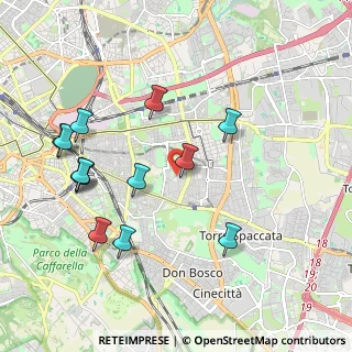 Mappa Piazza Pio Pecchiai, 00177 Roma RM, Italia (2.24385)