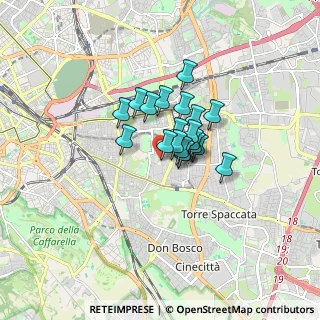 Mappa Piazza Pio Pecchiai, 00177 Roma RM, Italia (0.9985)