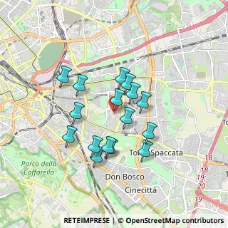 Mappa Piazza Pio Pecchiai, 00177 Roma RM, Italia (1.53)