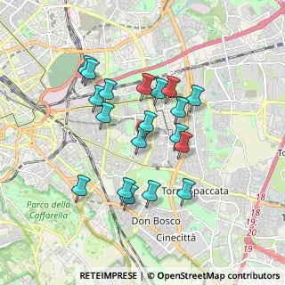 Mappa Piazza Pio Pecchiai, 00177 Roma RM, Italia (1.67158)