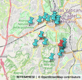 Mappa Via degli Amaltei, 00164 Roma RM, Italia (1.8975)