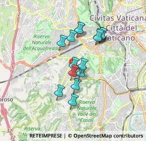 Mappa Via degli Amaltei, 00164 Roma RM, Italia (1.46333)