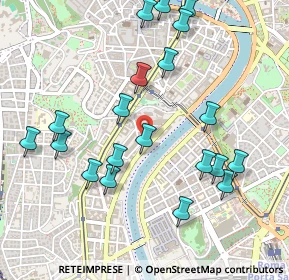 Mappa CAP, 00153 Roma RM, Italia (0.5735)