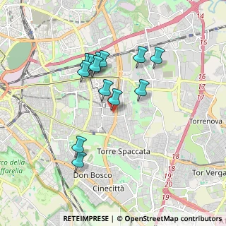 Mappa Via delle Chenzie, 00172 Roma RM, Italia (1.70929)