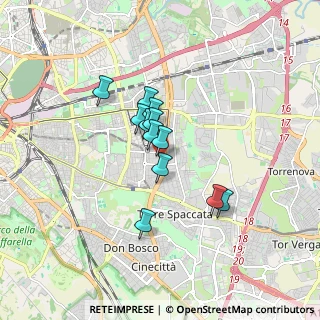 Mappa Via delle Chenzie, 00172 Roma RM, Italia (1.25333)