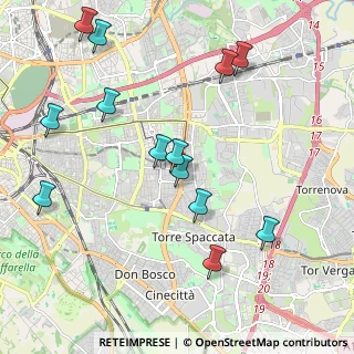 Mappa Via delle Chenzie, 00172 Roma RM, Italia (2.40769)