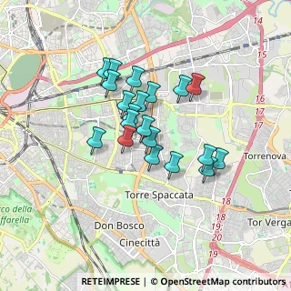Mappa Via delle Chenzie, 00172 Roma RM, Italia (1.387)