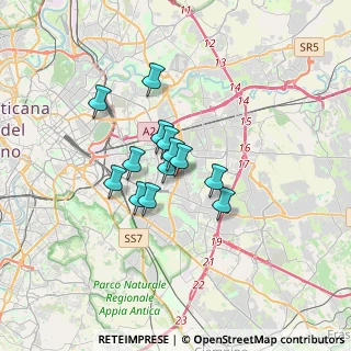 Mappa Via delle Chenzie, 00172 Roma RM, Italia (2.35385)