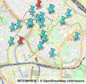 Mappa Viale Aventino, 00153 Roma RM, Italia (1.087)