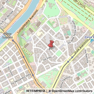 Mappa Via di Sant'Alessio, 22, 00153 Roma, Roma (Lazio)
