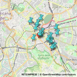 Mappa Via Lavinio, 00183 Roma RM, Italia (1.2875)