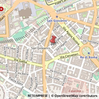 Mappa Via Faleria, 53, 00183 Roma, Roma (Lazio)