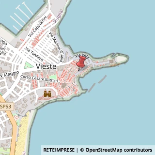 Mappa Corso Umberto I, 29, 71019 Vieste, Foggia (Puglia)