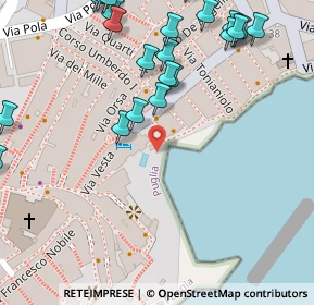 Mappa Corso Umberto I, 71019 Vieste FG, Italia (0.07826)