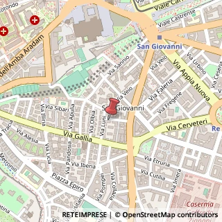 Mappa Via Claterna, 2, 00183 Roma, Roma (Lazio)