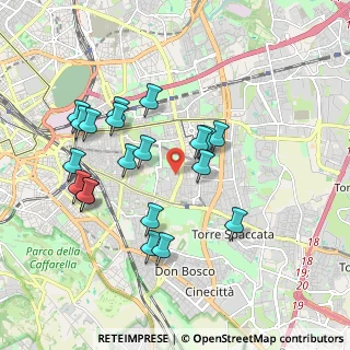 Mappa Centro Commerciale Primavera, 00172 Roma RM, Italia (1.9415)