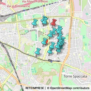 Mappa Centro Commerciale Primavera, 00172 Roma RM, Italia (0.7095)