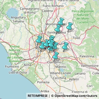 Mappa Via Domenico Panaroli, 00172 Roma RM, Italia (7.58538)