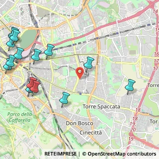 Mappa Via Olevano Romano 25 Via panaroli Via Vincenzo Tiberio Via Bodio, 00171 Roma RM, Italia (3.25733)