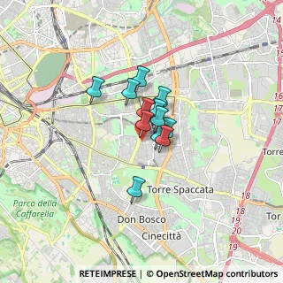 Mappa Via Domenico Panaroli, 00172 Roma RM, Italia (0.95083)