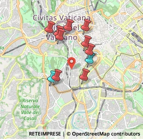 Mappa Via Raffaello Giovagnoli, 00158 Roma RM, Italia (1.55727)