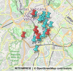 Mappa Via Raffaello Giovagnoli, 00158 Roma RM, Italia (1.36)