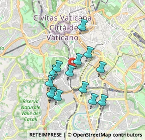 Mappa Via Raffaello Giovagnoli, 00158 Roma RM, Italia (1.65643)