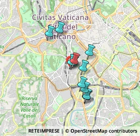 Mappa Via Raffaello Giovagnoli, 00158 Roma RM, Italia (1.29)