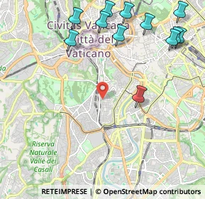 Mappa Via Raffaello Giovagnoli, 00158 Roma RM, Italia (2.93417)