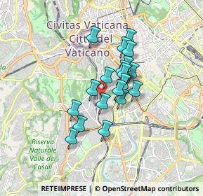 Mappa Via Raffaello Giovagnoli, 00158 Roma RM, Italia (1.284)