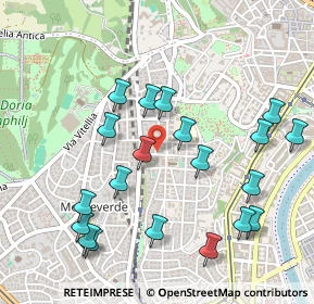 Mappa Via Raffaello Giovagnoli, 00158 Roma RM, Italia (0.5715)