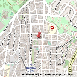 Mappa Via Raffaello Giovagnoli,  6, 00152 Roma, Roma (Lazio)