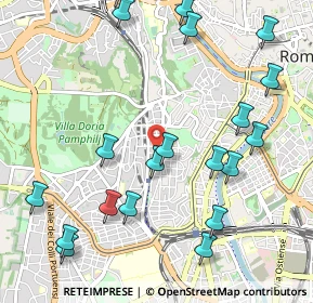 Mappa Via Raffaello Giovagnoli, 00158 Roma RM, Italia (1.331)