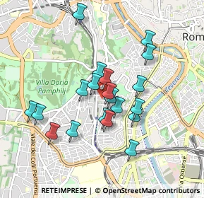 Mappa Via Raffaello Giovagnoli, 00158 Roma RM, Italia (0.823)