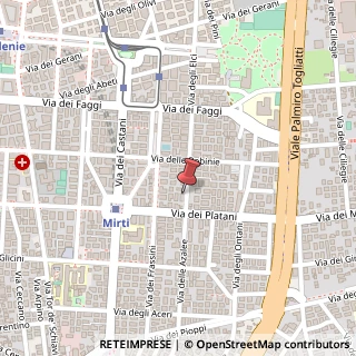 Mappa Via Delle Azalee, 71, 00172 Roma, Roma (Lazio)