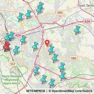 Mappa Via Giovanni Castano, 00133 Roma RM, Italia (6.322)