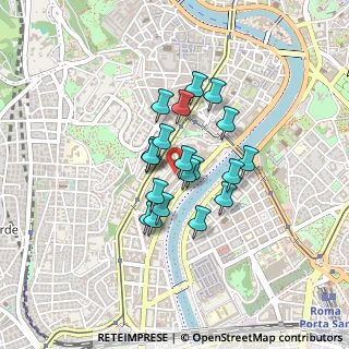 Mappa Via degli Orti di Trastevere, 00153 Roma RM, Italia (0.308)