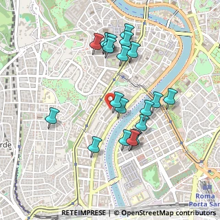 Mappa Via degli Orti di Trastevere, 00153 Roma RM, Italia (0.485)
