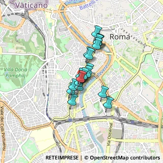 Mappa Via degli Orti di Trastevere, 00153 Roma RM, Italia (0.558)