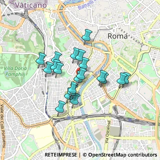 Mappa Via degli Orti di Trastevere, 00153 Roma RM, Italia (0.7325)