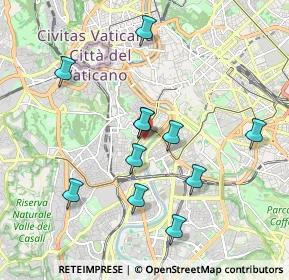 Mappa Via degli Orti di Trastevere, 00153 Roma RM, Italia (1.90818)
