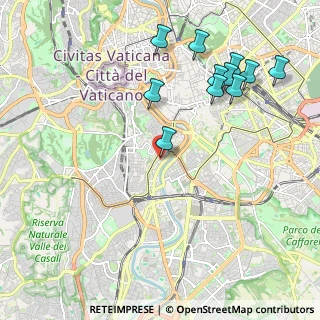 Mappa Via degli Orti di Trastevere, 00153 Roma RM, Italia (2.43364)