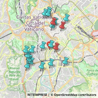 Mappa Via degli Orti di Trastevere, 00153 Roma RM, Italia (2.0625)