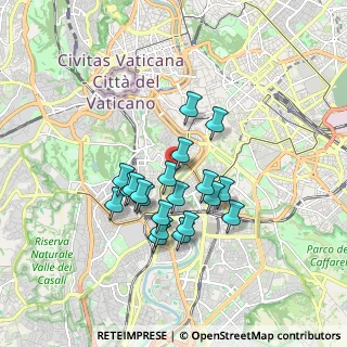 Mappa Via degli Orti di Trastevere, 00153 Roma RM, Italia (1.499)