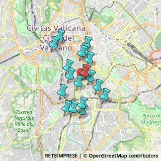 Mappa Via degli Orti di Trastevere, 00153 Roma RM, Italia (1.33368)