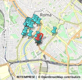 Mappa Via di Sant'Anselmo, 00153 Roma RM, Italia (0.6925)