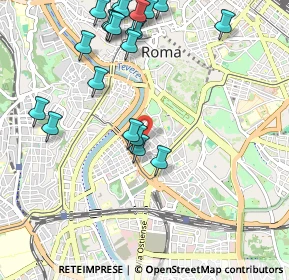 Mappa Via di Sant'Anselmo, 00153 Roma RM, Italia (1.277)