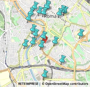 Mappa Via di Sant'Anselmo, 00153 Roma RM, Italia (1.1185)