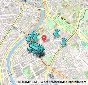 Mappa Via di Sant'Anselmo, 00153 Roma RM, Italia (0.359)